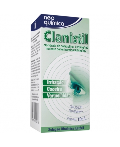 CLANISTIL SOL OFT 15ML