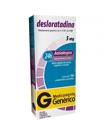 DESLORATADINA 5MG C10