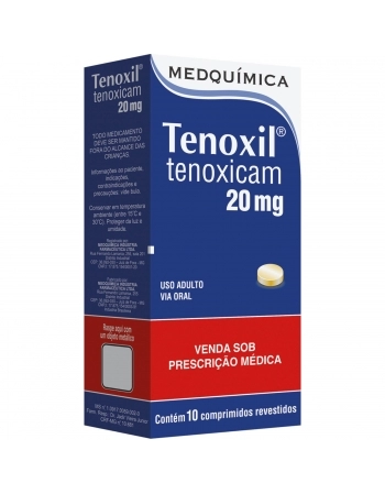 TENOXIL 20MG C/10 COMP.