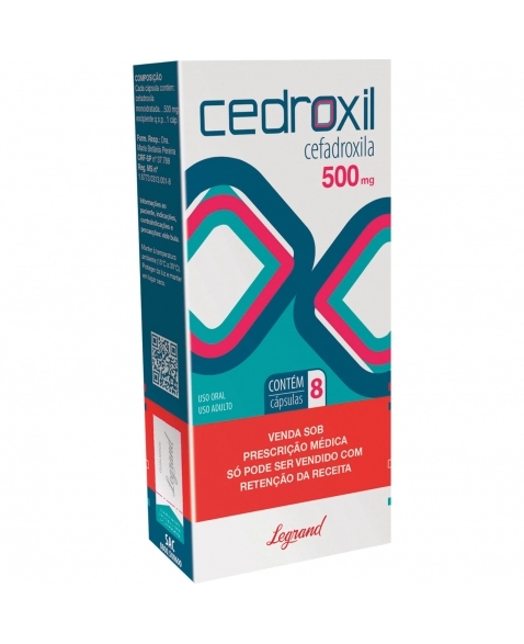 CEDROXIL 500MG C/8 CAPS