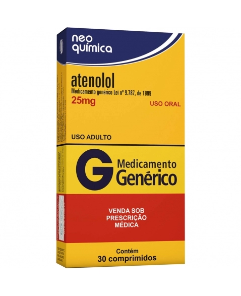 ATENOLOL 25MG C 30