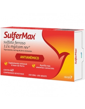 SULFERMAX 124MG C/40