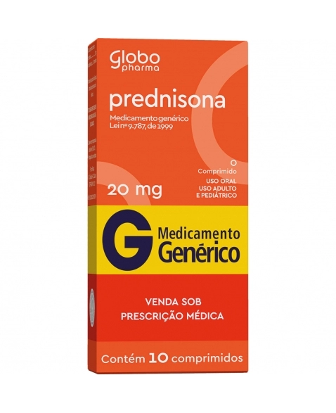 PREDNISONA COM 20 MG C/10