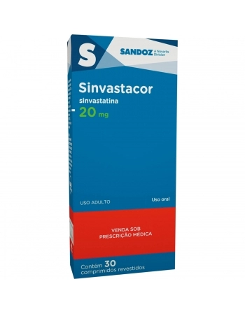 SINVASTACOR 20MG C30