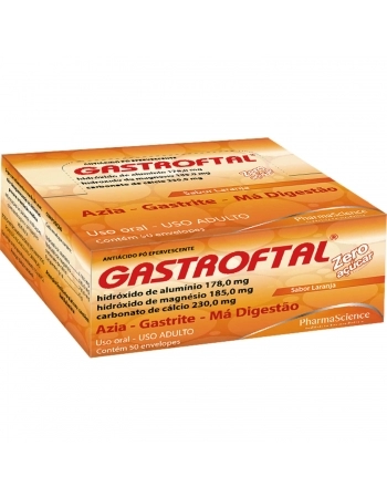 GASTROFTAL PO EFEV SABOR LARANJA C/ 50 ENV