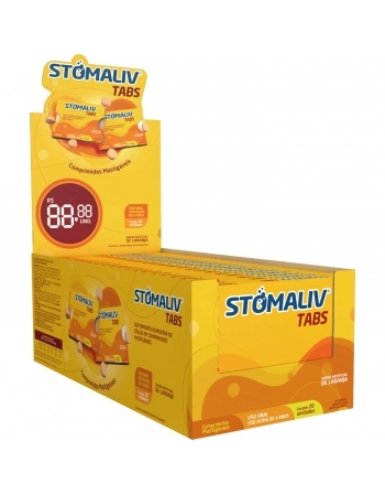 STOMALIV TABS C/ 200 COMP LARANJA