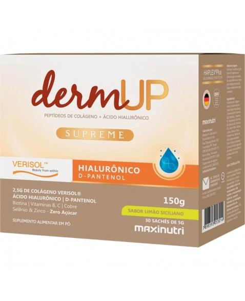 DERMUP SUPREME VERISOL + HA SACHES LIMAO SICILIANO 30X5G