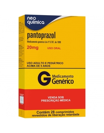 PANTOPRAZOL 20MG C/28 COMP