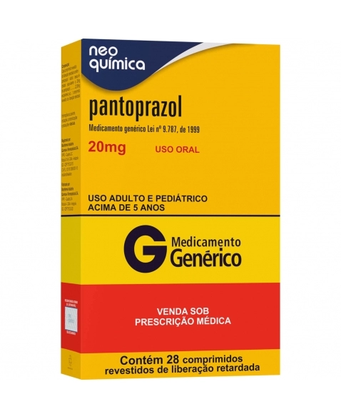 PANTOPRAZOL 20MG C/28 COMP