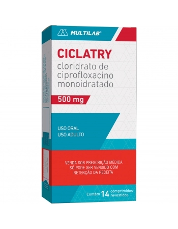 CICLATRY 500MG 2BLT C/7 COMP