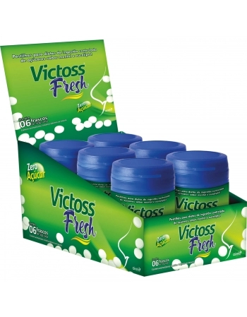 VICTOSS FRESH PASTILHAS C/ 6 FRASCOS DE 50G