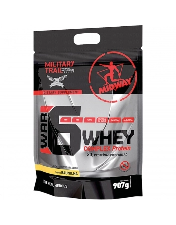 WAR 6 WHEY COMPLEX PROTEIN SABOR-BAUNILHA