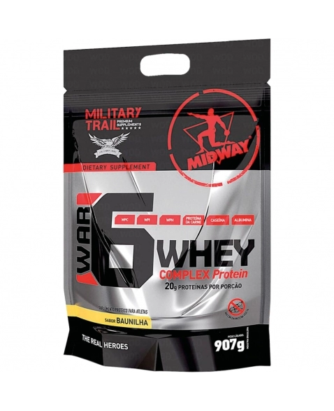 WAR 6 WHEY COMPLEX PROTEIN SABOR-BAUNILHA