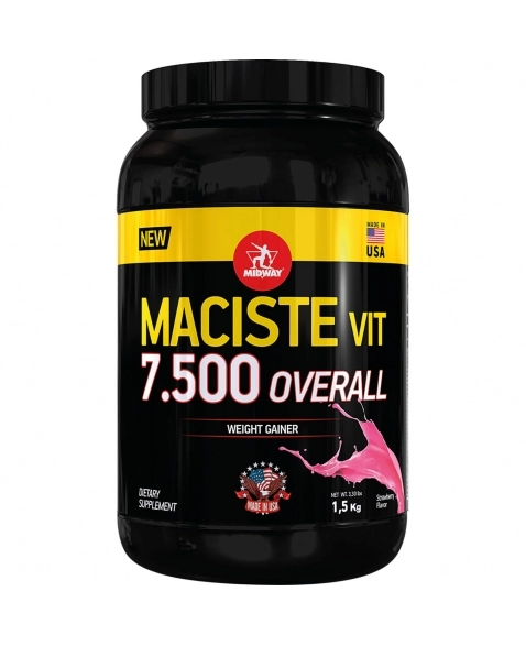 MACISTE VIT OVERALL 7.500 - 1.5 KG SABOR MORANGO