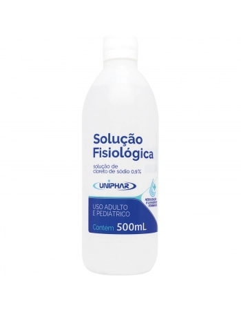 SOLUCAO FISIOLOGICA 0,9% 500ML