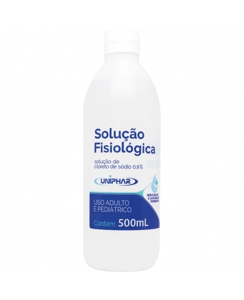 SOLUCAO FISIOLOGICA 0,9% 500ML