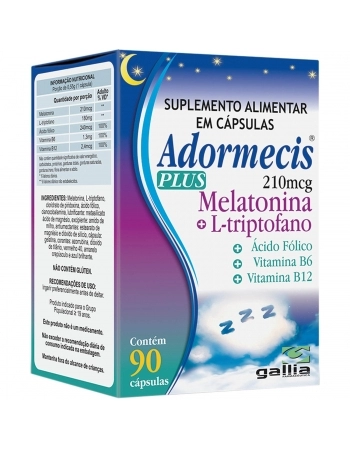 ADORMECIS PLUS 210 MG C/ 90