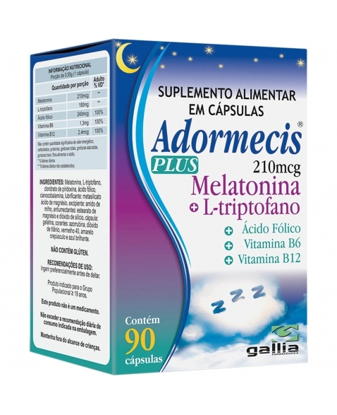 ADORMECIS PLUS 210 MG C/ 90