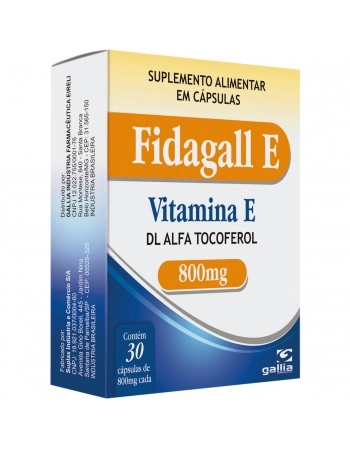 FIDAGALL E 800 MG C/ 30