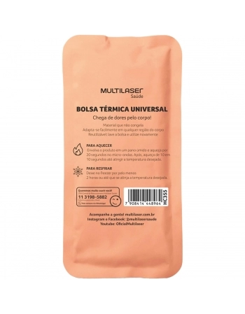 BOLSA GEL TERMICA LARANJA