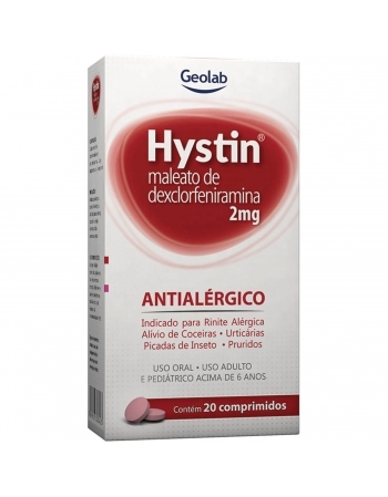 HYSTIN 2MG C20 COMP