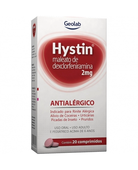 HYSTIN 2MG C20 COMP