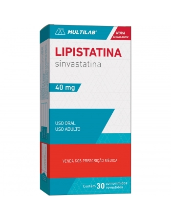 LIPISTATINA 40MG C/30 COMP