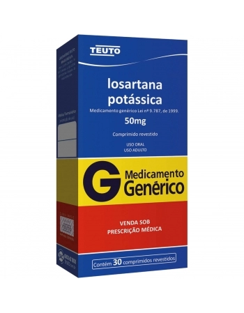 LOSARTANA POTASSICA 50MG C/30 COMP