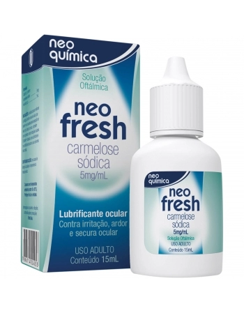 NEO FRESH 5MG/ML SOL OFT C/15 ML