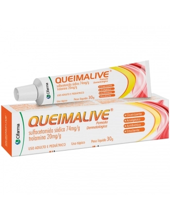 QUEIMALIVE/SULF SOD+ TRIETAN POM 30GR