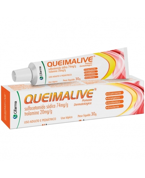 QUEIMALIVE/SULF SOD+ TRIETAN POM 30GR