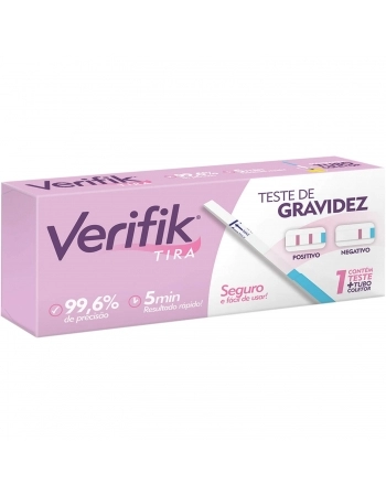 VERIFIK EM TIRA TESTE DE GRAVIDEZ