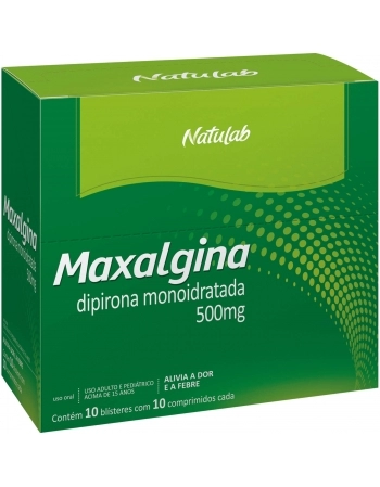 MAXALGINA DISPLAY 500MG 10BLX10 C/100