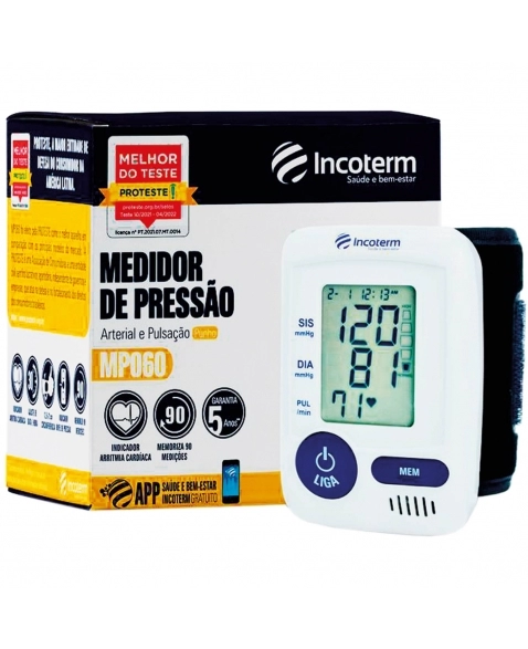 MEDIDOR DE PRESSAO PULSO MP060