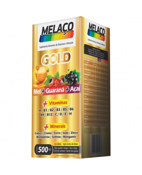 MELACO GOLD SABOR MEL 500ML