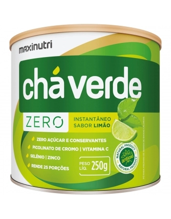 CHA VERDE SOLUVEL ZERO LIMAO C/250G