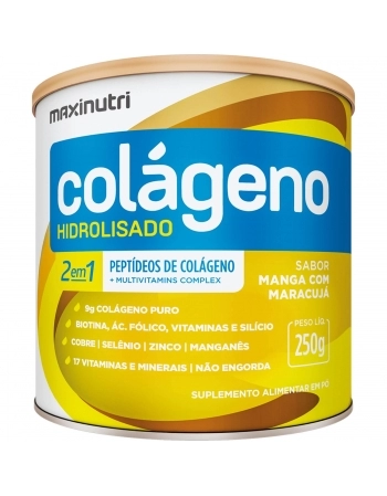 COLAGENO HIDR. 2/1 250G MANGA E MARACUJA