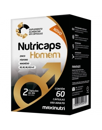 NUTRICAPS HOMEM 60CAPS