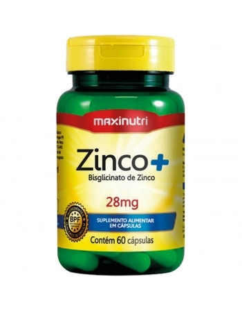 ZINCO 28MG 400% IDR C/ 60 CAPS