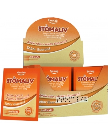 STOMALIV GUARANA C/50 ENV.