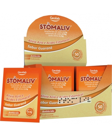 STOMALIV GUARANA C/50 ENV.