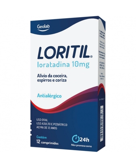 LORITIL 10MG CX C/ 12COMP