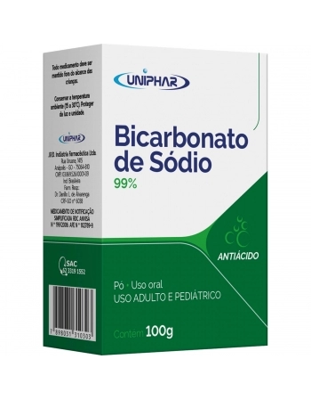 BICARBONATO DE SODIO 100GR PH